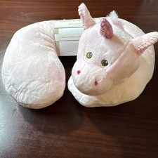 Kellybaby Neck Pillow  Pink Unicorn Travel Pillow