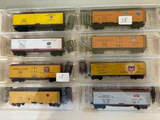 LOT OF 8 MTL 40' DBL WOOD SHEATHED ICE REEFERS #6