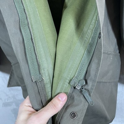 Vintage German Army Gore-tex Rain Parka Jacket 52/54 (26x35