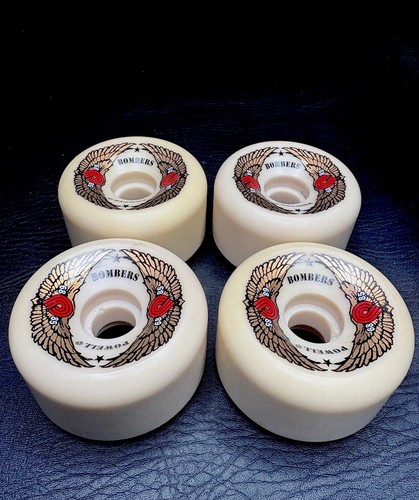 VINTAGE Powell Peralta BOMBERS White Wheels BRAND NEW - Picture 1 of 4