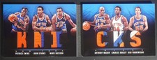 2013-14 Panini Preferred Starks Ewing Jackson +3 Knicks Patch Book /25 DA428