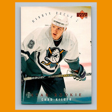 Chad Kilger Rookie #262 1995-96 Upper Deck Anaheim Mighty Ducks Hockey Card NHL