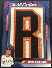 Randy Rodriguez 2026 Topps All Star Game 1/1 R In The Name Relic Giants MLB