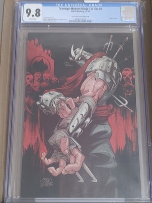 Teenage Mutant Ninja Turtles #5, CGC 9.8 (ONLY 3)!!!, Carnivore Comics Virgin