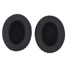 2Pcs Ear Pads 90x70mm for Headphones Covers Replacement Soft Sponge Leather9827