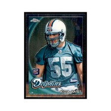 2010 Topps Chrome Koa Misi RC Football Cards #C119