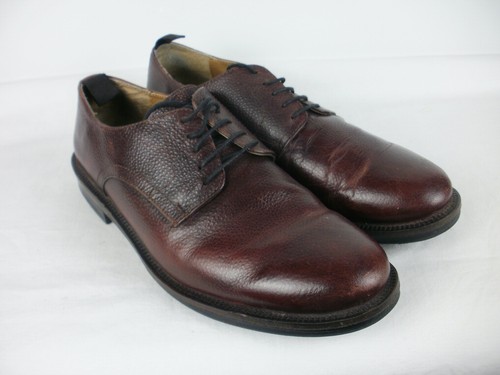 A PAIR OF MENS BROWN LEATHER KURT 