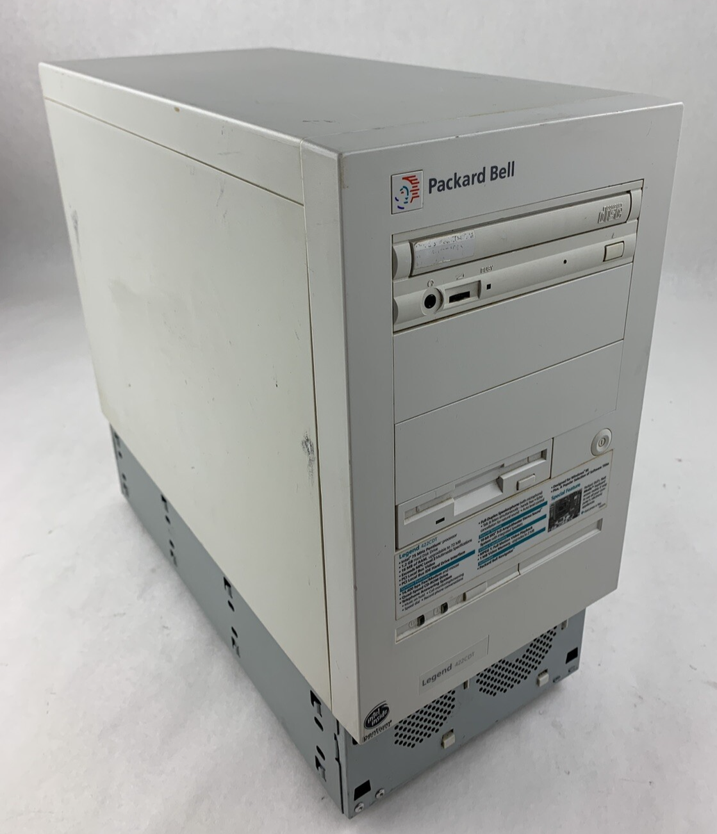 Packard Bell Legend 422CDT Vintage PC Pentium 120 MHz 16 MB Ram No
