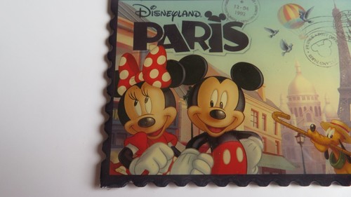 DISNEYLAND PARIS: MICKEY & MINNIE + EIFFELTURM, MAGNET OLYMPIADE 2024 - Bild 2 von 3