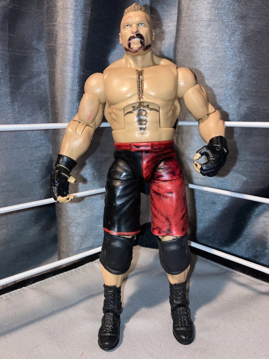 Brock Lesnar - Elite 19 Stained WWE Mattel AEW Elite