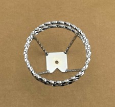New 4 Long Lowrider Full Square Twisted Straight Steel Steering Wheel In Chrome New 4 Long Lowrider Full Square Twisted Straight Steel Steering Wheel In Chrome