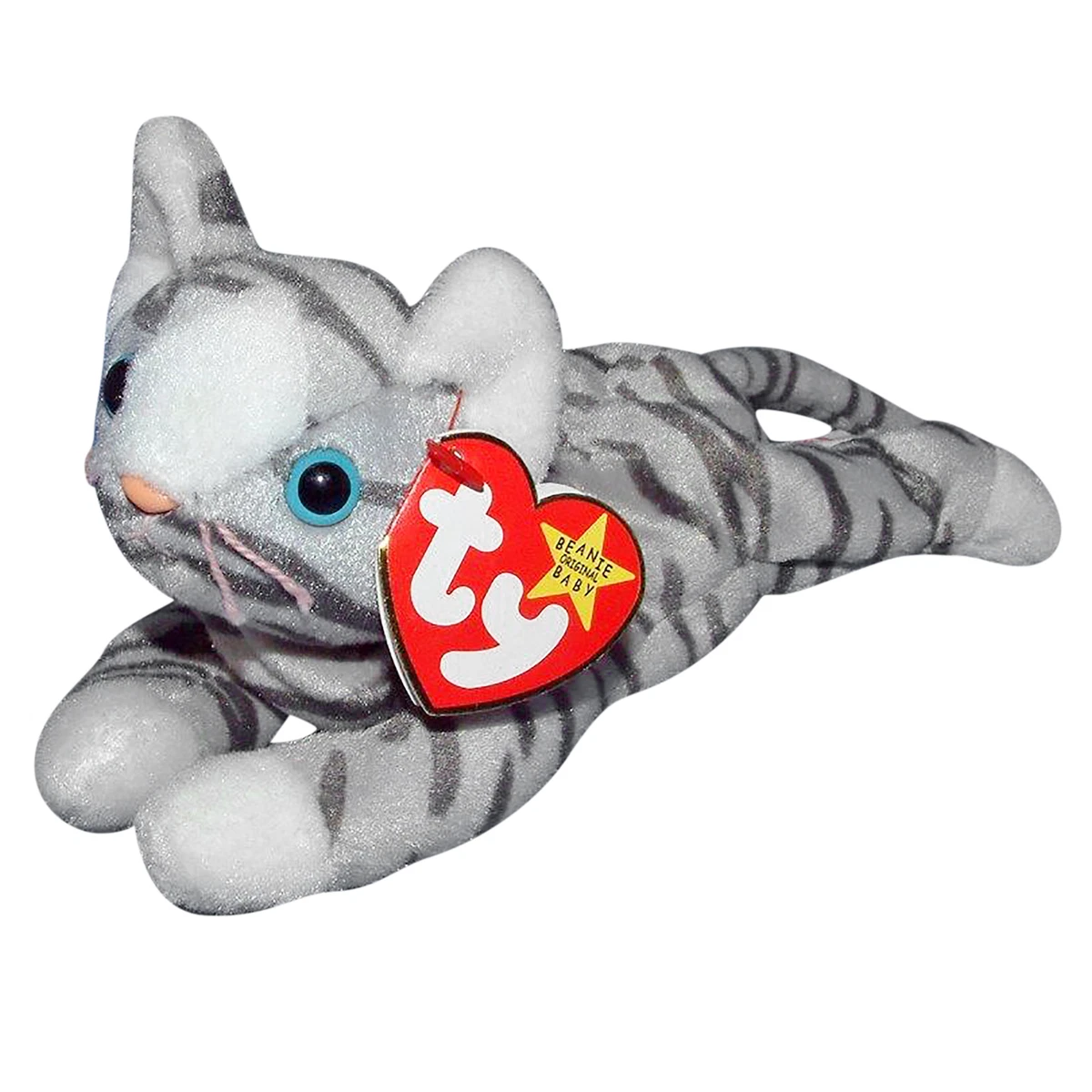 Ty Beanie Baby Prance MWMT Cat Tabby 1997