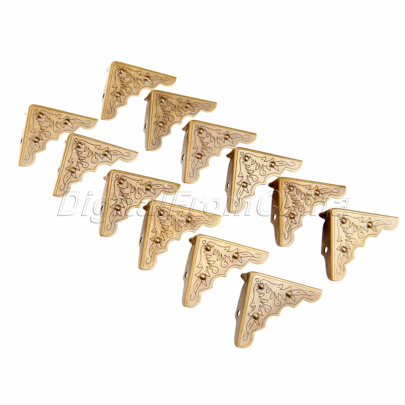 Embossed Rib Bracket 4/12/20Pcs Embossing Corner Protector Jewelry Box Wine Gift Case Edge ...