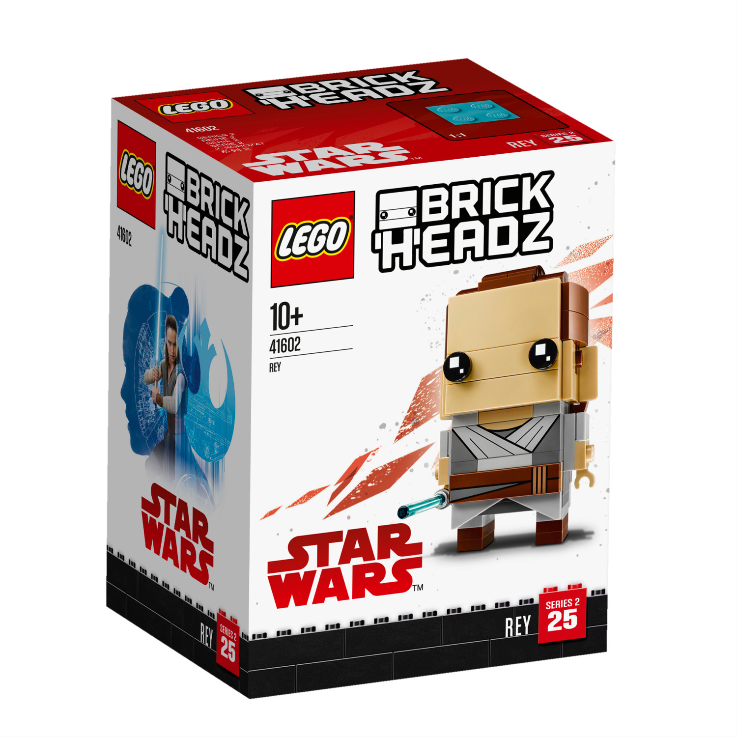  LEGO Brick Headz 41602 Персонаж из Звездных войн с изображением Рей N2/18