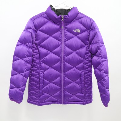 the north face purple puffer jacket