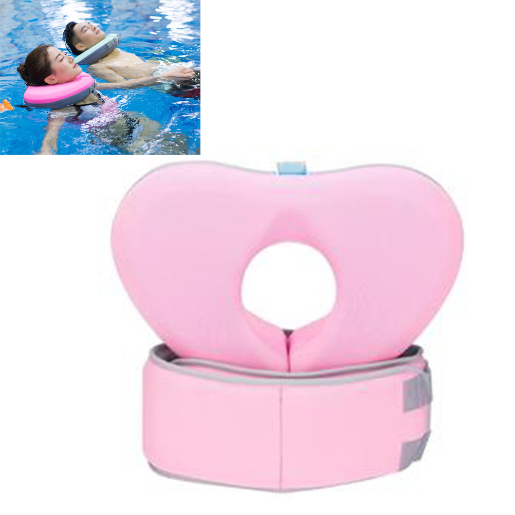 Pink Swimming Neck Ring Belt Set Swimming Float Collar Safty