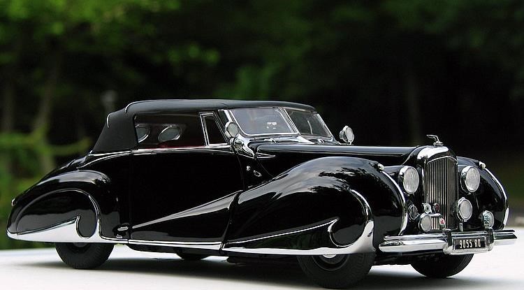1930Classic Car Custom Built Metal Body Concept Model1Hot Rod12Race24BLACK18