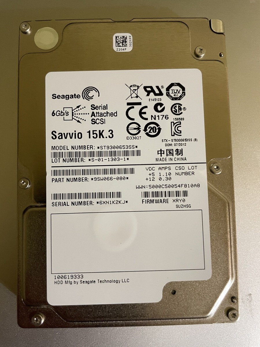 Refurbished Seagate ST9300653SS 300GB 15K RPM 2.5
