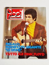 VERY RARE CIAO 2001 42-1971 PIK FLOYD-LUCIO BATTISTI-JOHN SEBASTIAN-HOWLIN WOLF