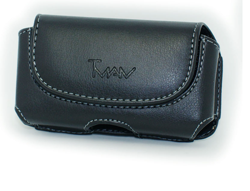 Leather Case Pouch Holster w Belt Clip for Sprint Sanyo SCP-3100, SCP-8400, Vero - Picture 2 of 3