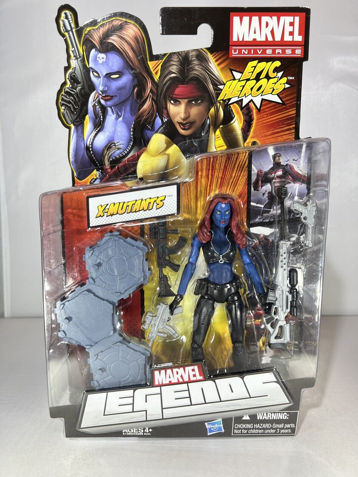 Marvel Legends Mystique Epic Heroes Series Figure Sexy Moc