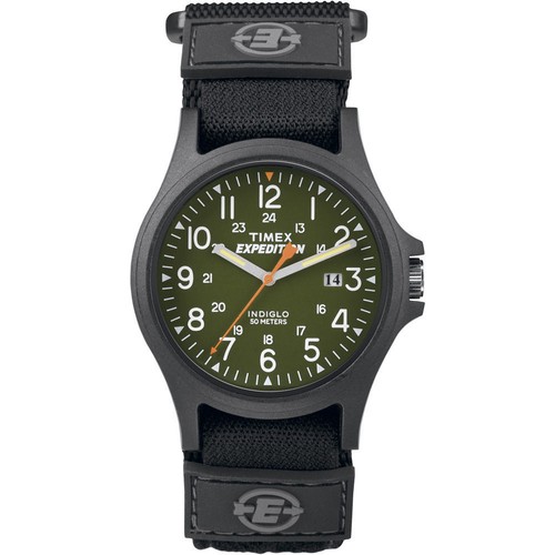 Timex TW4B00100, Men's "Expedition Scout" Fast-Wrap Watch, Indiglo, TW4B001009J - 第 1/2 張圖片