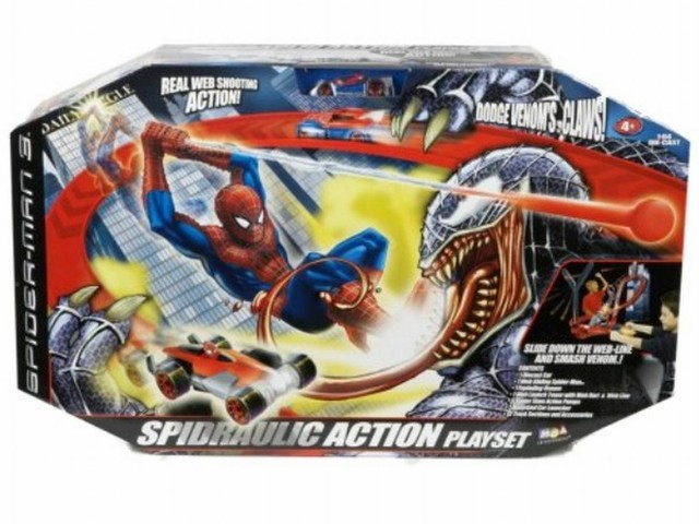 spiderman 3 playset