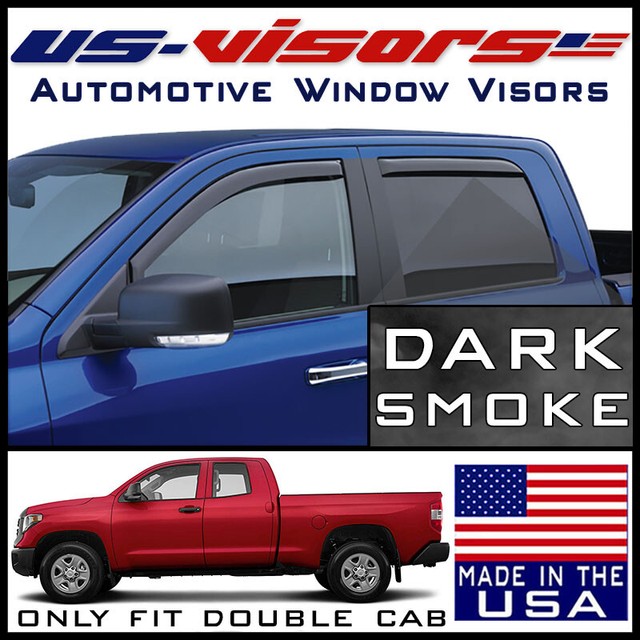 US-Visors In-Channel Window Vent Visors fits 2007-2020 Toyota Tundra