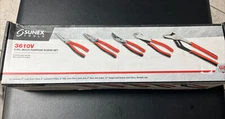 Sunex Tool 3610V 5 Piece Multi Purpose Pliers Set