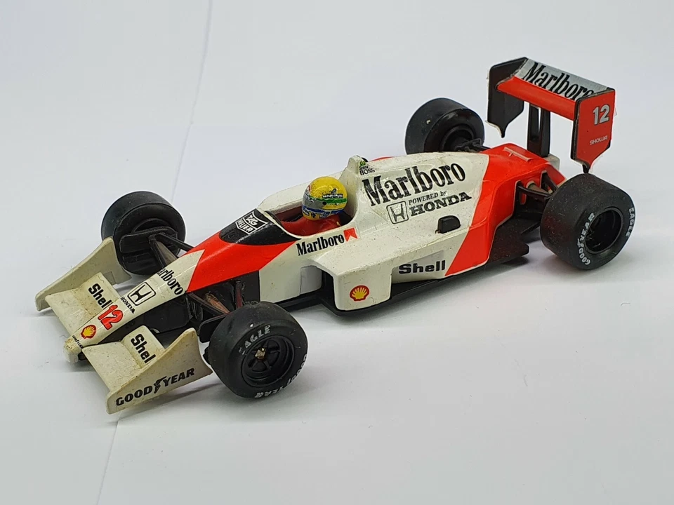 MCLAREN HONDA MP4/4 PROST ONYX SCALA 1:43 SENZA SCATOLA (C151) - Immagine 4 di 4