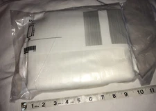 IKEA LILL Curtains Sheer Net White 2 Panels 110x98" Canopy Room Divider NEW