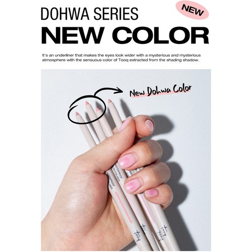 TOOQ Waterproof Slim Eyeliner 0.12g 2mm Super Slim 15 colors K-Beauty - Picture 9 of 27