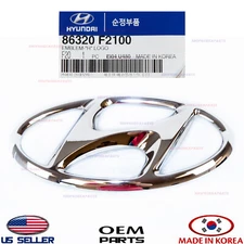 EMBLEM FRONT GRILLE LOGO SYMBOL -H- ⭐GENUINE⭐ ELANTRA SEDAN 2017-2018 86320F2100