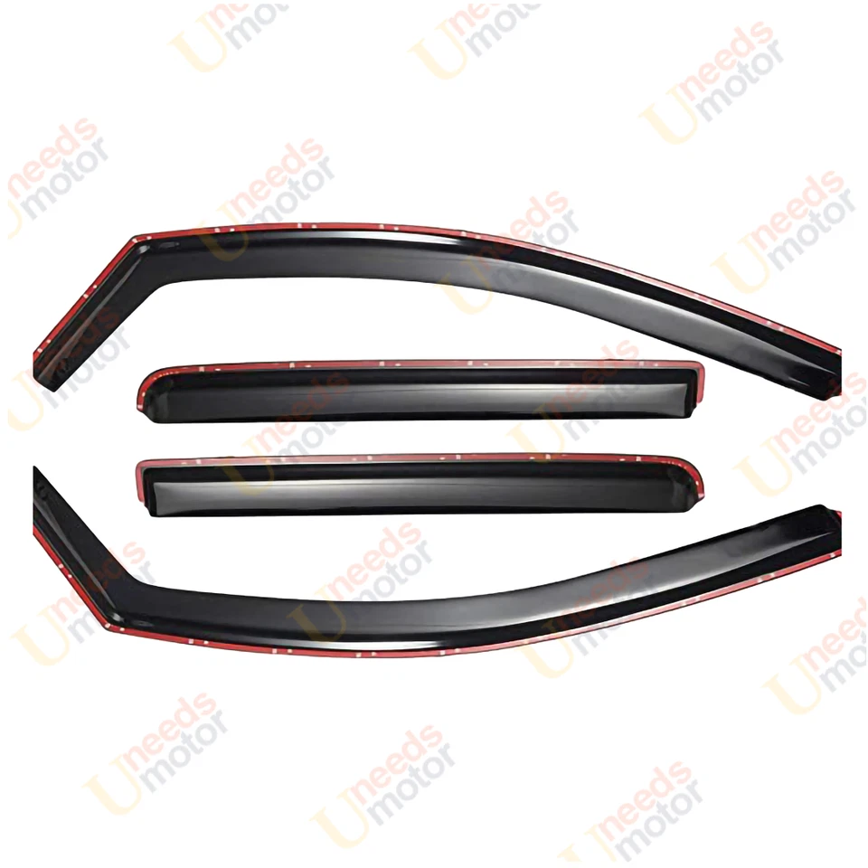 Fits 2023-Up Honda CR-V In-Channel Vent Window Visor Rain Wind Guard Deflectors - Image 3 of 4