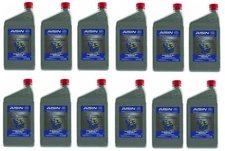 AISIN Set of 12 Quarts ATFDW1 Automatic Transmission Fluids For Honda Isuzu