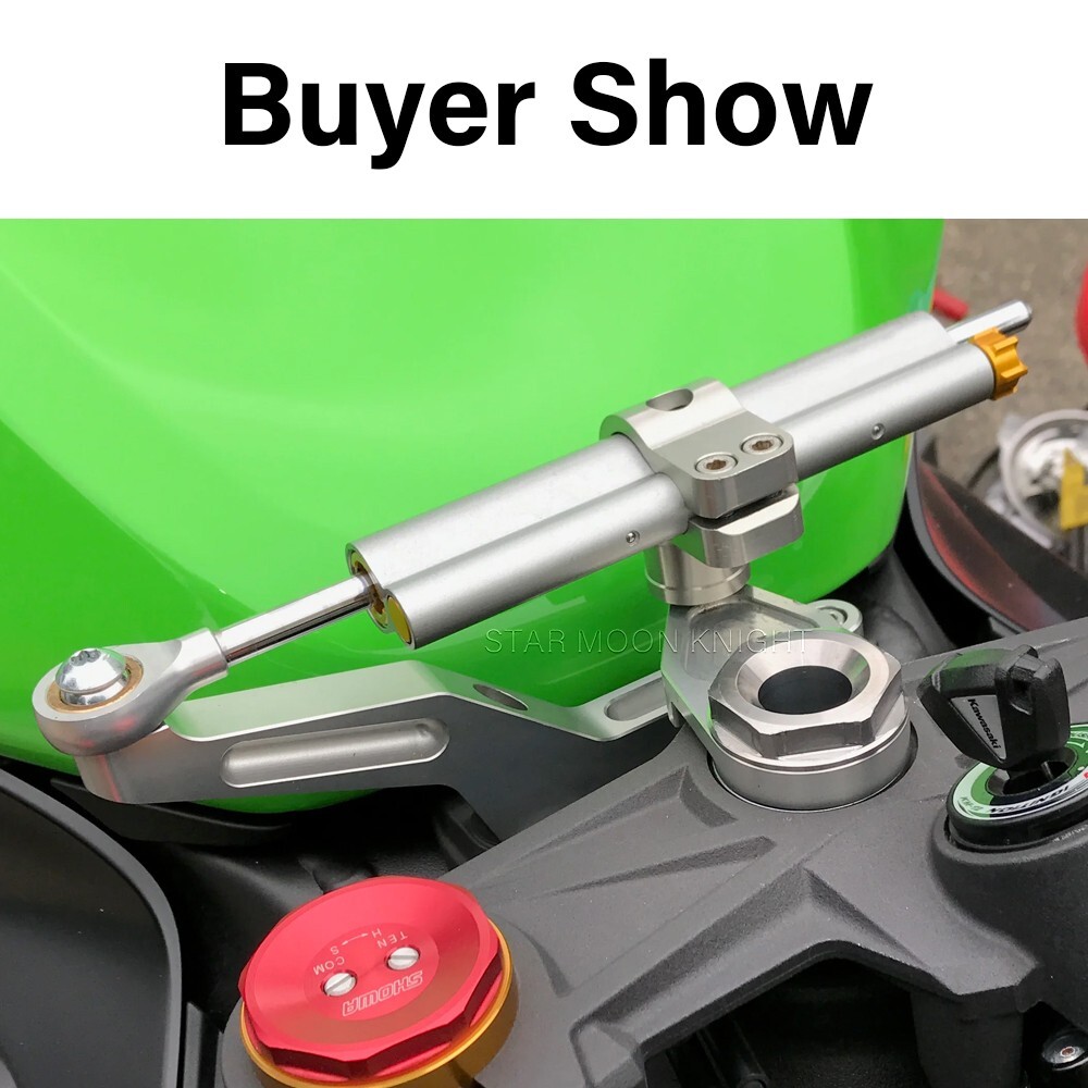 For Kawasaki Ninja ZX636 ZX6R 2009-2025 2024 Steering Damper