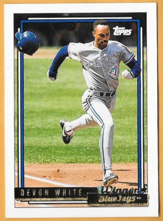 DEVON WHITE TORONTO BLUE JAYS #260 - TOPPS GOLD WINNER NM-MT 1992