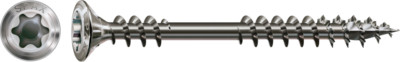 SPAX Fassadenschraube Edelstahl A2 Fixiergewinde Linsensenkkopf T-STAR plus 4CUT