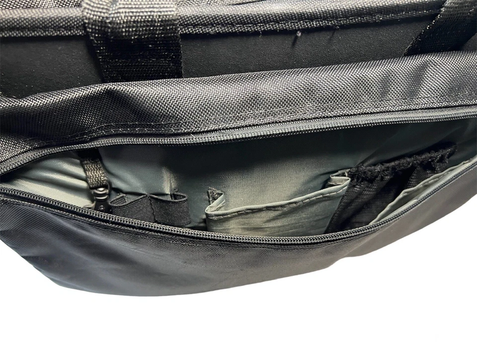 Bolso Mensajero IBM Thinkpad De Colección Negro Acolchado Portátil Estuche de Transporte Trabajo Viaje Foto 4 de 4