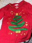 HOLIDAY TIME RED GOLD 3D Christmas Tree Top 2T — photo 2