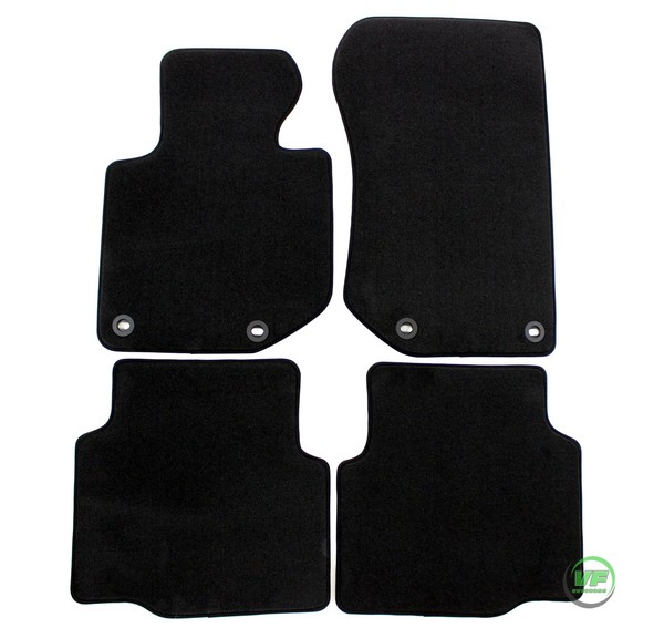 Velour FußMatten Automatten FüR Bmw 3Er E36 1990-1998 4-Tlg Antrazit-image