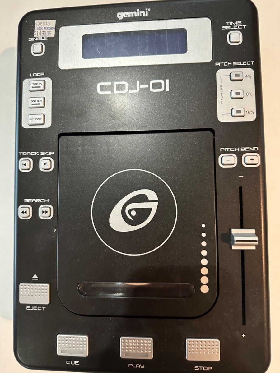 GEMINI CD Player CDJ-01. Looks Great | eBay