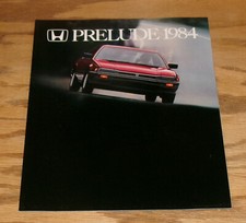 Original 1984 Honda Prelude Sales Brochure 84