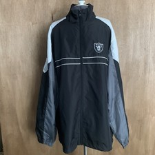 NFL Raiders Dunbrooke Windbreaker Mens Sz L