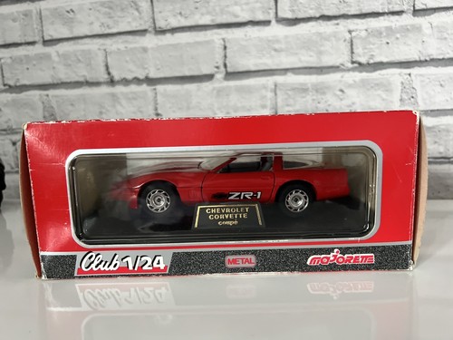 Majorette Club 1/24 Scale Red Chevrolet Corvette ZR-1 USA-1 Plates. Original box - Picture 4 of 10