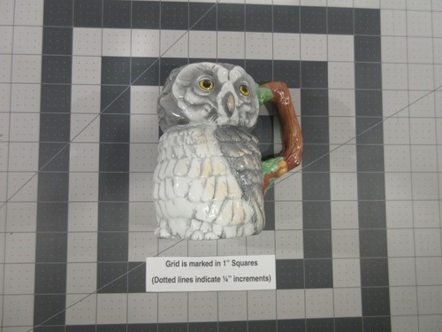 RARA Taza figurativa de porcelana 1987 Franklin Mint Owl Woodland DELIGHTS NUEVO ESTADO. - Imagen 11 de 12