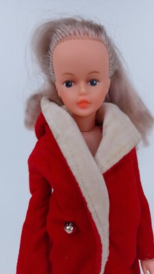 Tressy Bella Doll American Character Toy Corp Vintage Red Jacket 1960s