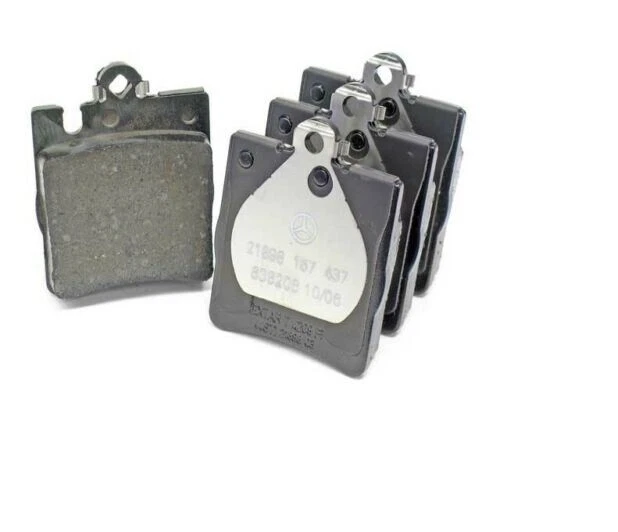 Pastillas de freno traseras con sensor de freno para Mercedes C240 C280 C320 C350 CLK320 350 Foto 3 de 4