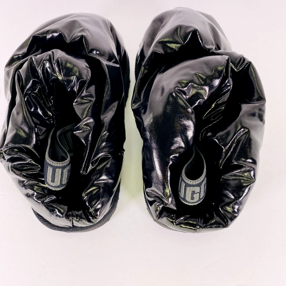 Zapatilla UGG para niños pequeños negra con deslizamiento espacial, talla 7C Foto 3 de 4