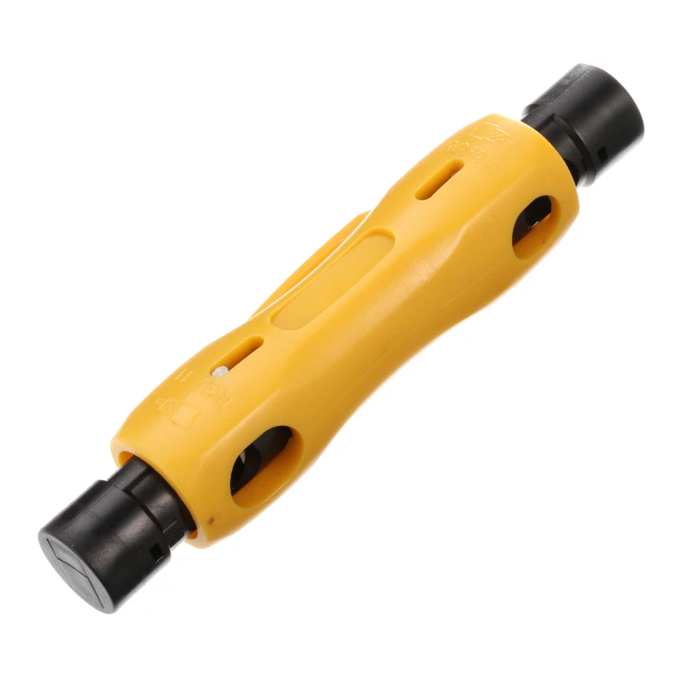 Coax Coaxial Cable Wire Cut Cutter Stripper For RG59 RG6 RG7 RG11 Stripping Tool - Image 2 of 4